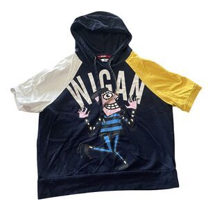 Mark Wigan x Puella Short Sleeve Hoodie Adult Size Small Original Artwork RARE